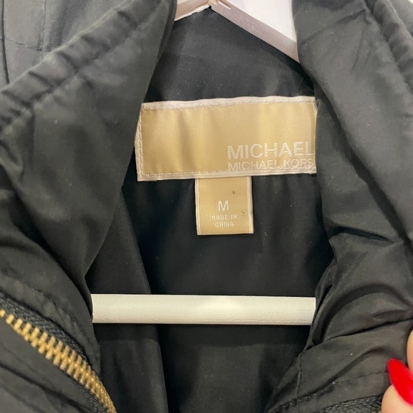 Michael Kors Black Jacket with Detachable Vest - Picture 7 of 10